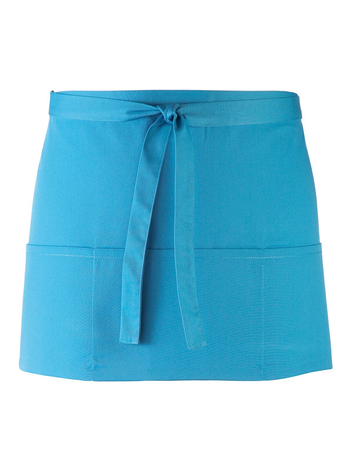 Colours Collection 3-Pocket Apron - turquoise