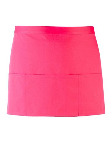 Colours Collection' Three Pocket Apron - HPIN - HOT PINK
