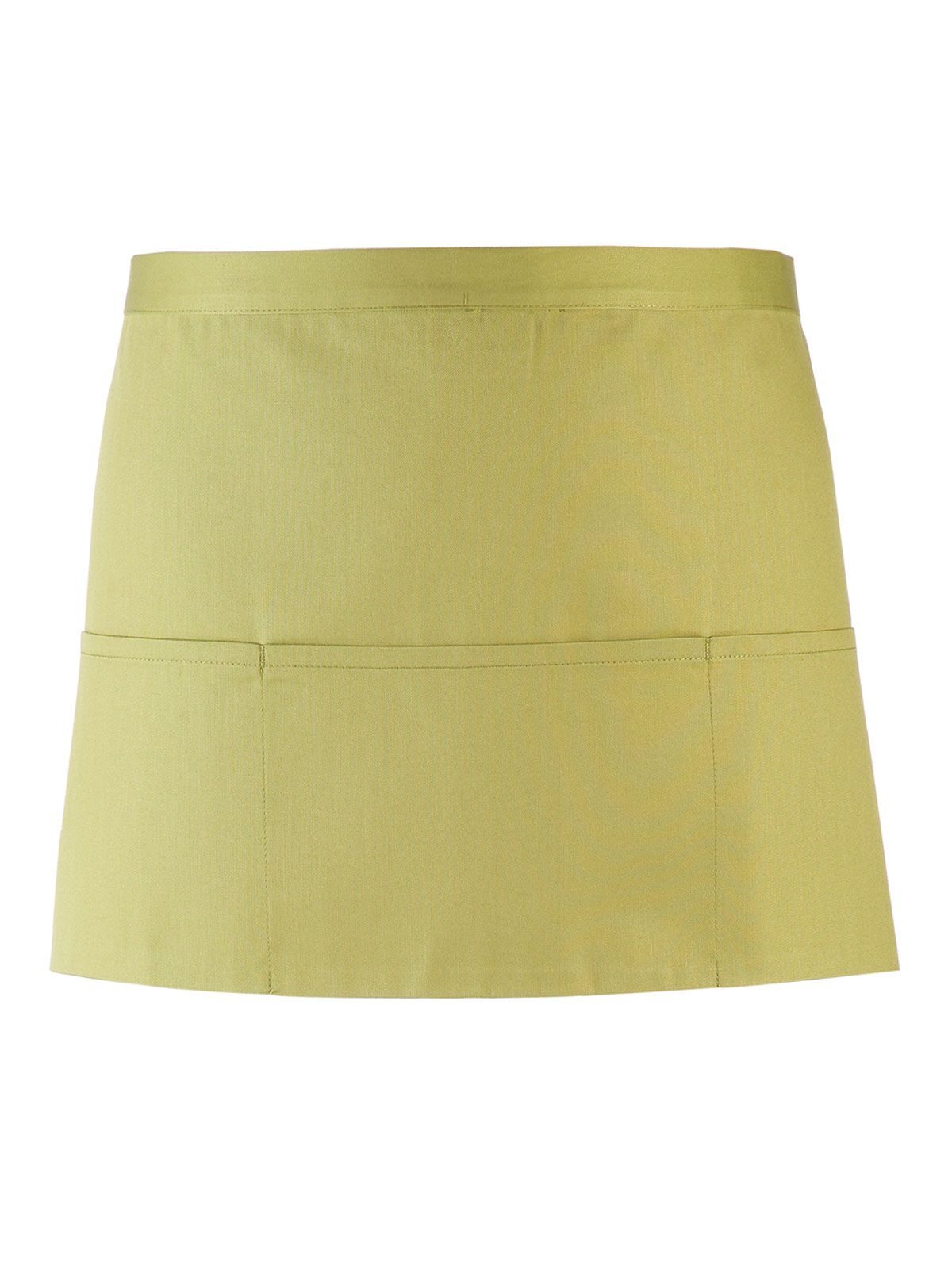 Colours Collection 3-Pocket Apron - LIME - LIME