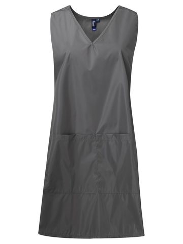 Waterproof Wrap Around Tunic - DGRE - dark grey