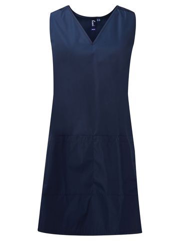 Waterproof Wrap Around Tunic - NAVY - navy