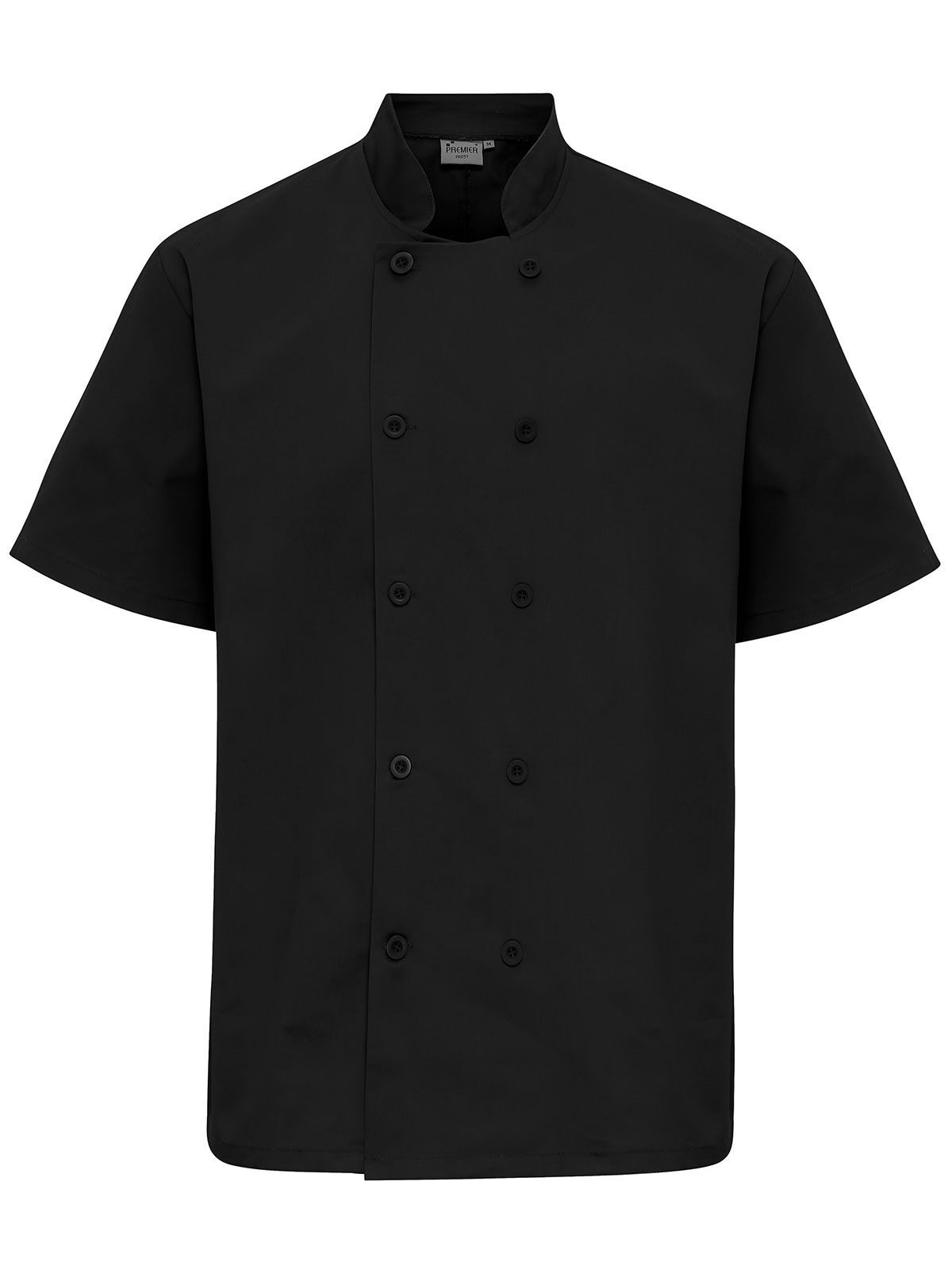 Short Sleeve Chef´s Jacket - black