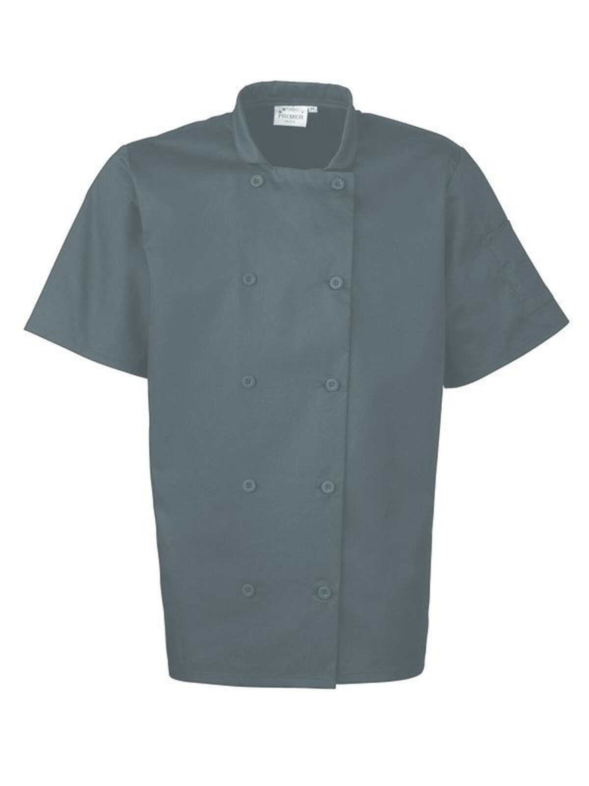 Short Sleeve Chef´s Jacket - STEE - STEEL