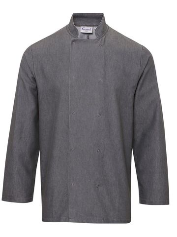 Denim Chef's Jacket - GDEN - GREY DENIM