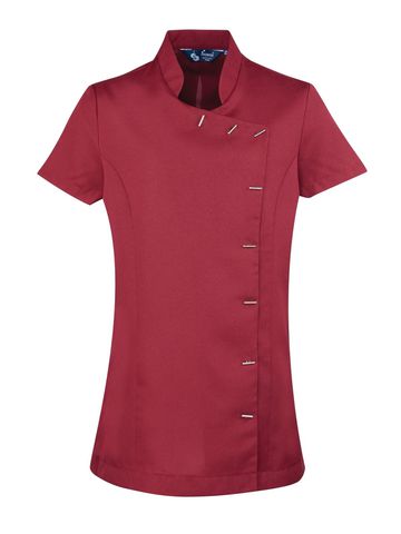 Orchid Beauty And Spa Tunic - BURG - burgundy