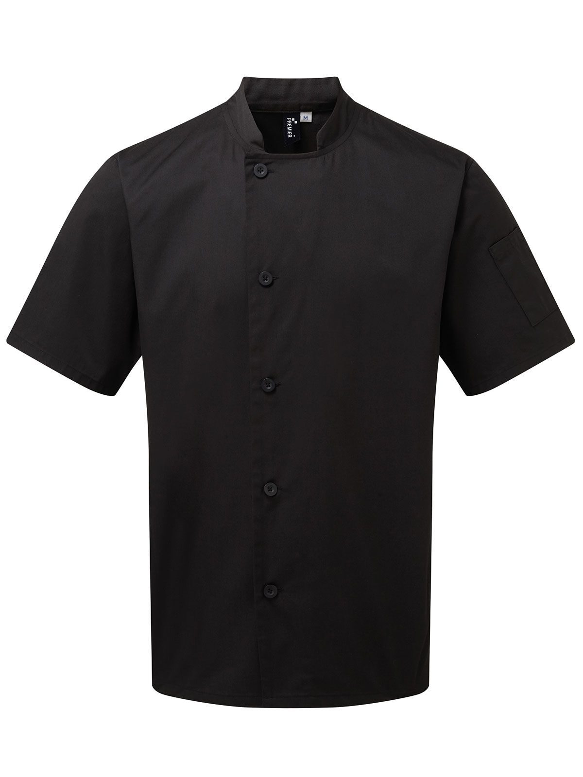 Essential Short Sleeve Chef´s Jacket - BLAC - Black