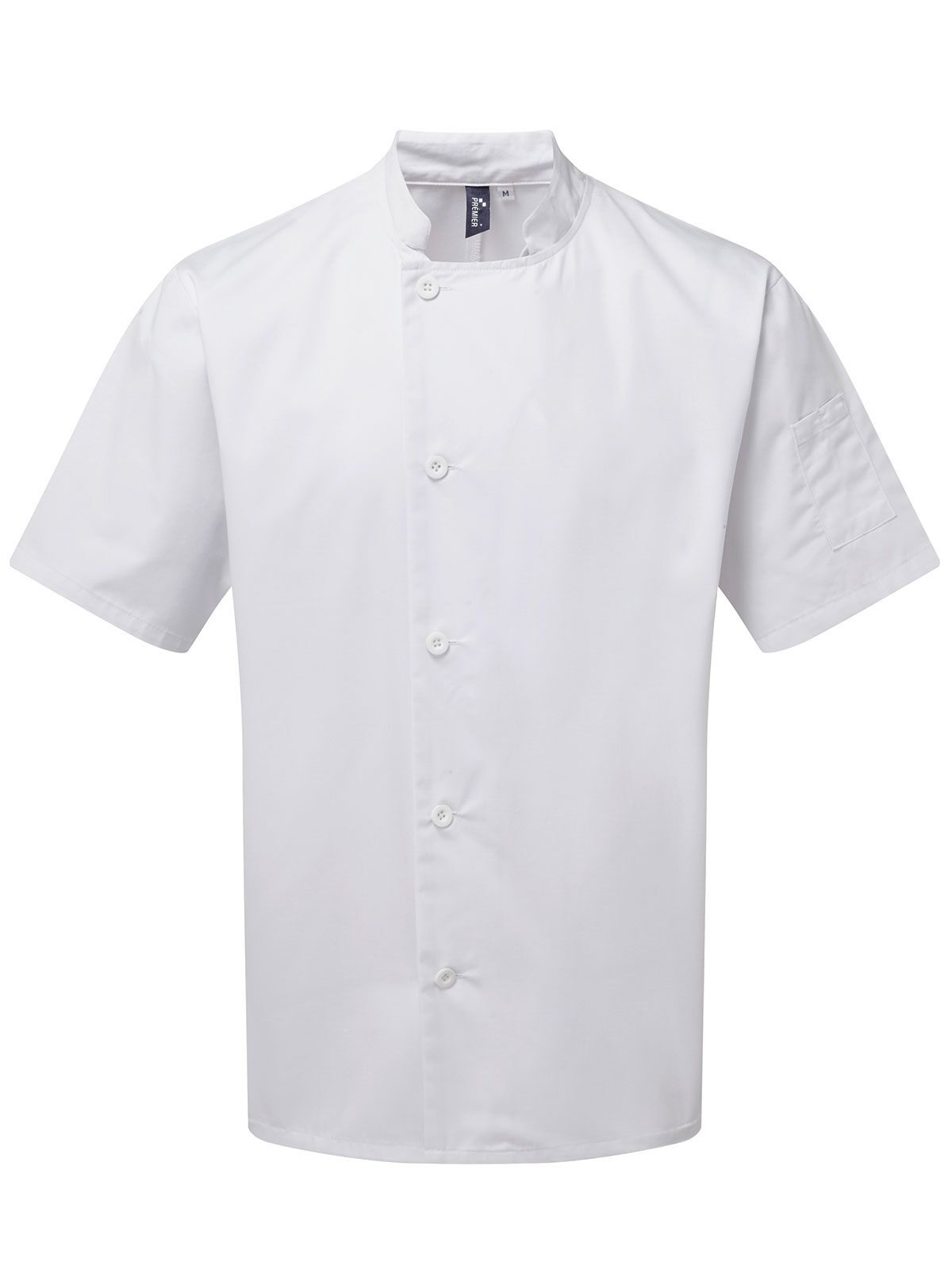 Essential Short Sleeve Chef´s Jacket - WHIT - White
