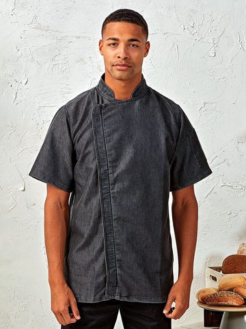 Chef's Zip-Close Short Sleeve Jacket