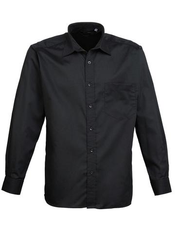 Formal Shirt Long Sleeve - BLAC - black