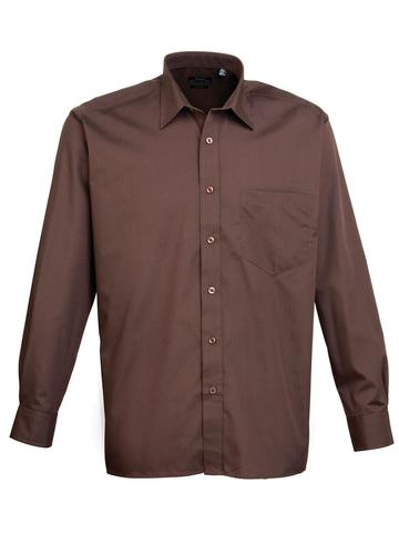 Formal Shirt Long Sleeve - BROW - brown