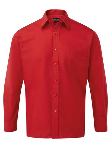 Formal Shirt Long Sleeve - REDD - red