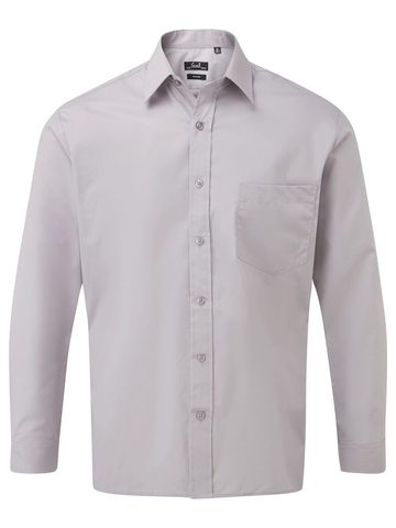 Formal Shirt Long Sleeve - SILV - SILVER