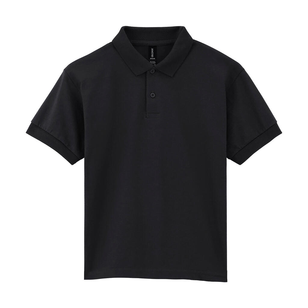 DryBlend® Youth Polo - Black