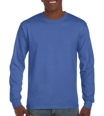 Gildan T-shirt Hammer maniche lunghe - 23G - Flo Blue