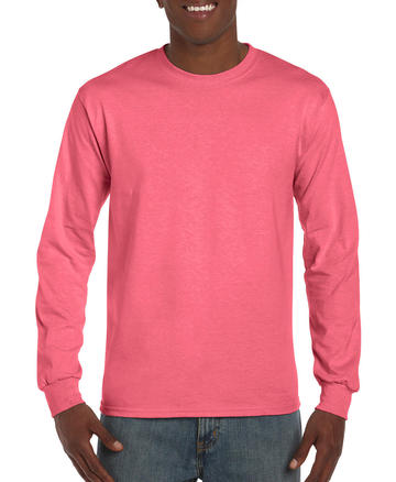 Gildan T-shirt Hammer maniche lunghe - 256 - Coral Silk