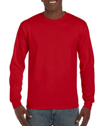 Gildan T-shirt Hammer maniche lunghe - 774 - Sport Scarlet Red