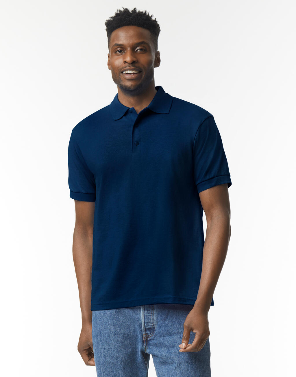 DryBlend® Adult Polo - Carolina Blue