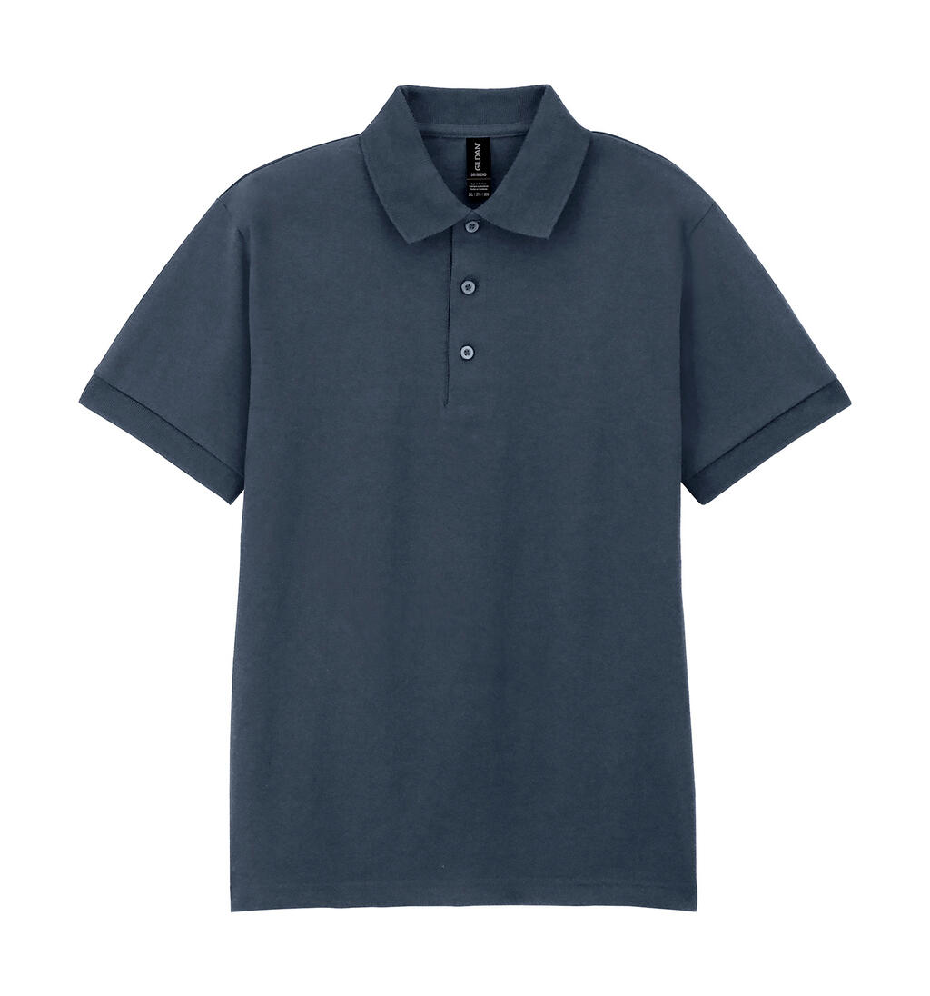 DryBlend® Adult Polo - Dark Heather