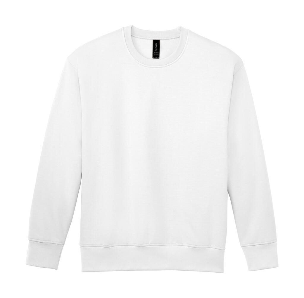 Softstyle® Midweight Fleece Adult Crewneck Sweatshirt - White