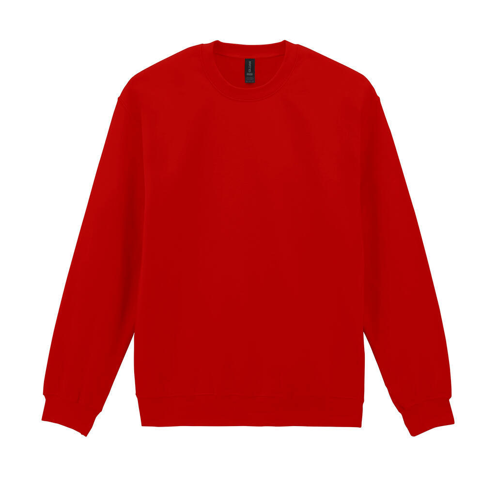 Softstyle® Midweight Fleece Adult Crewneck Sweatshirt - Red