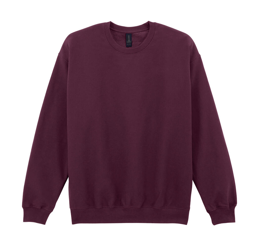 Softstyle® Midweight Fleece Adult Crewneck Sweatshirt - 445 - MAROON