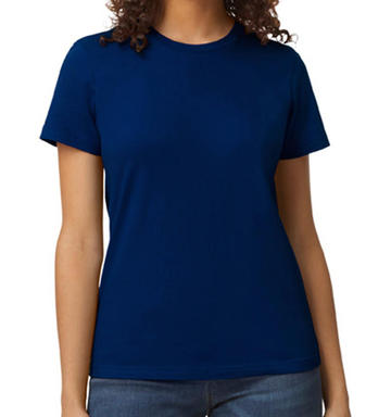 T-shirt da donna di peso medio Softstyle - 032 - NAVY