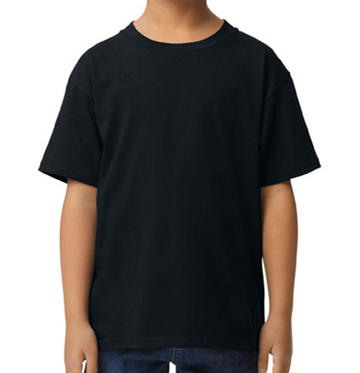 T-shirt per ragazzi di peso medio Softstyle  - 119 - PITCH BLACK