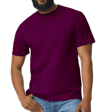 T-shirt per adulti di peso medio Softstyle - 445 - MAROON