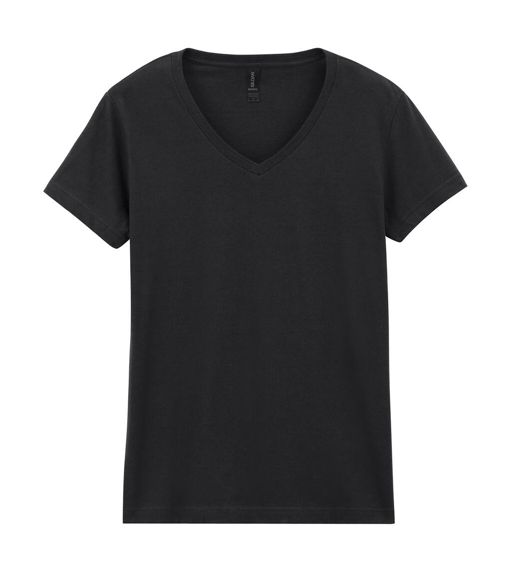 Softstyle® Women´s V-Neck T-Shirt - Black