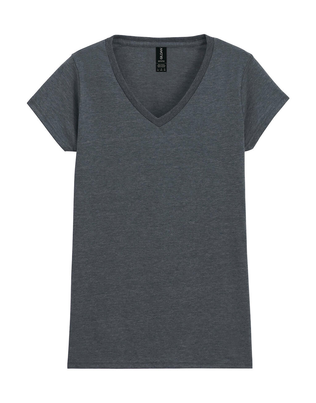 Softstyle® Women´s V-Neck T-Shirt - Dark Heather