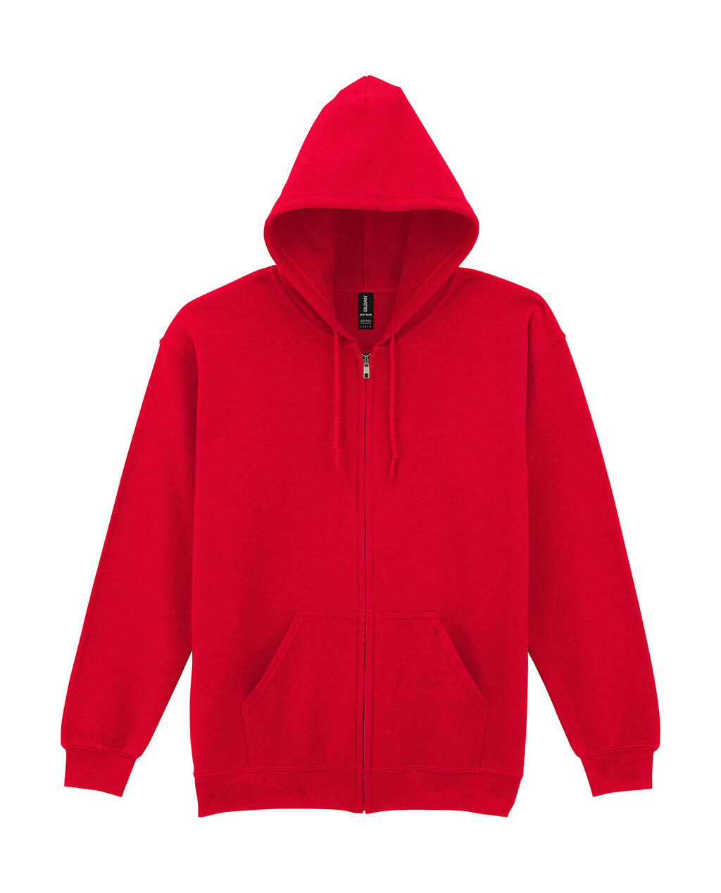Heavy Blend™ Adult Full Zip Hooded Sweatshirt - Red