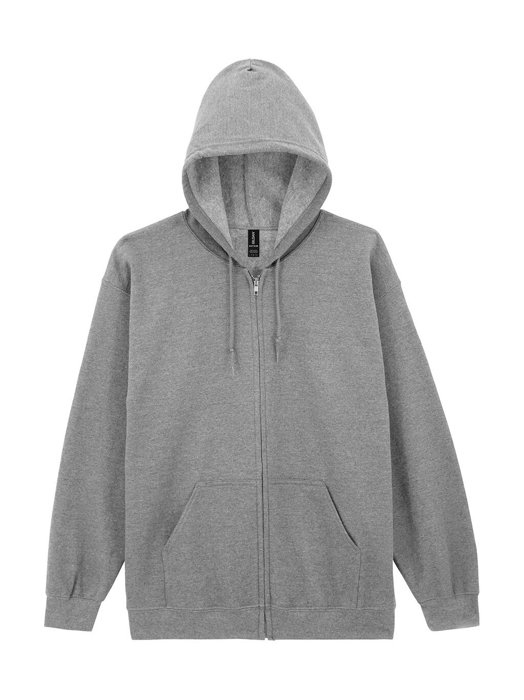 Heavy Blend™ Adult Full Zip Hooded Sweatshirt - 295 - Sport Grey