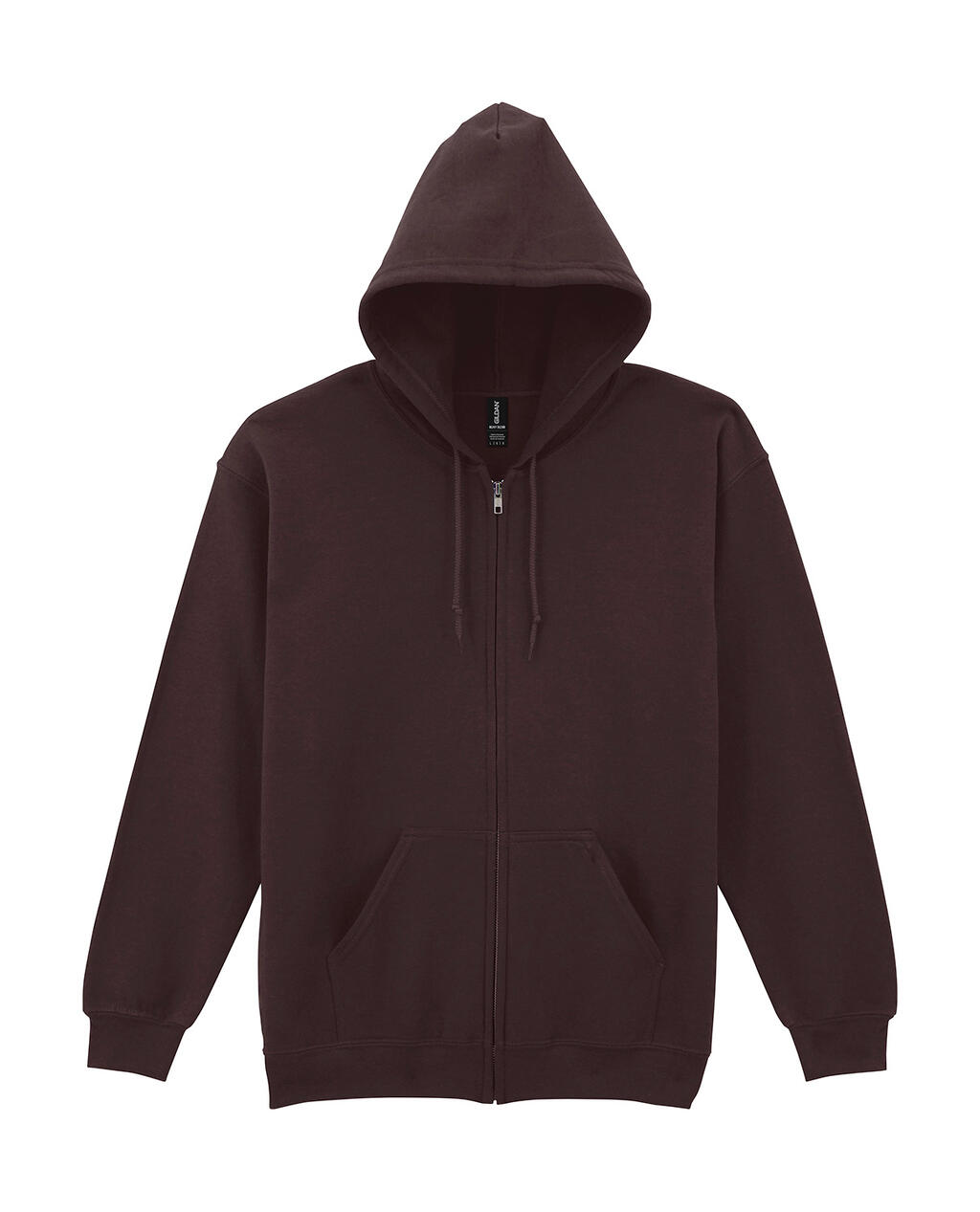 Heavy Blend™ Adult Full Zip Hooded Sweatshirt - Dark Chocolate