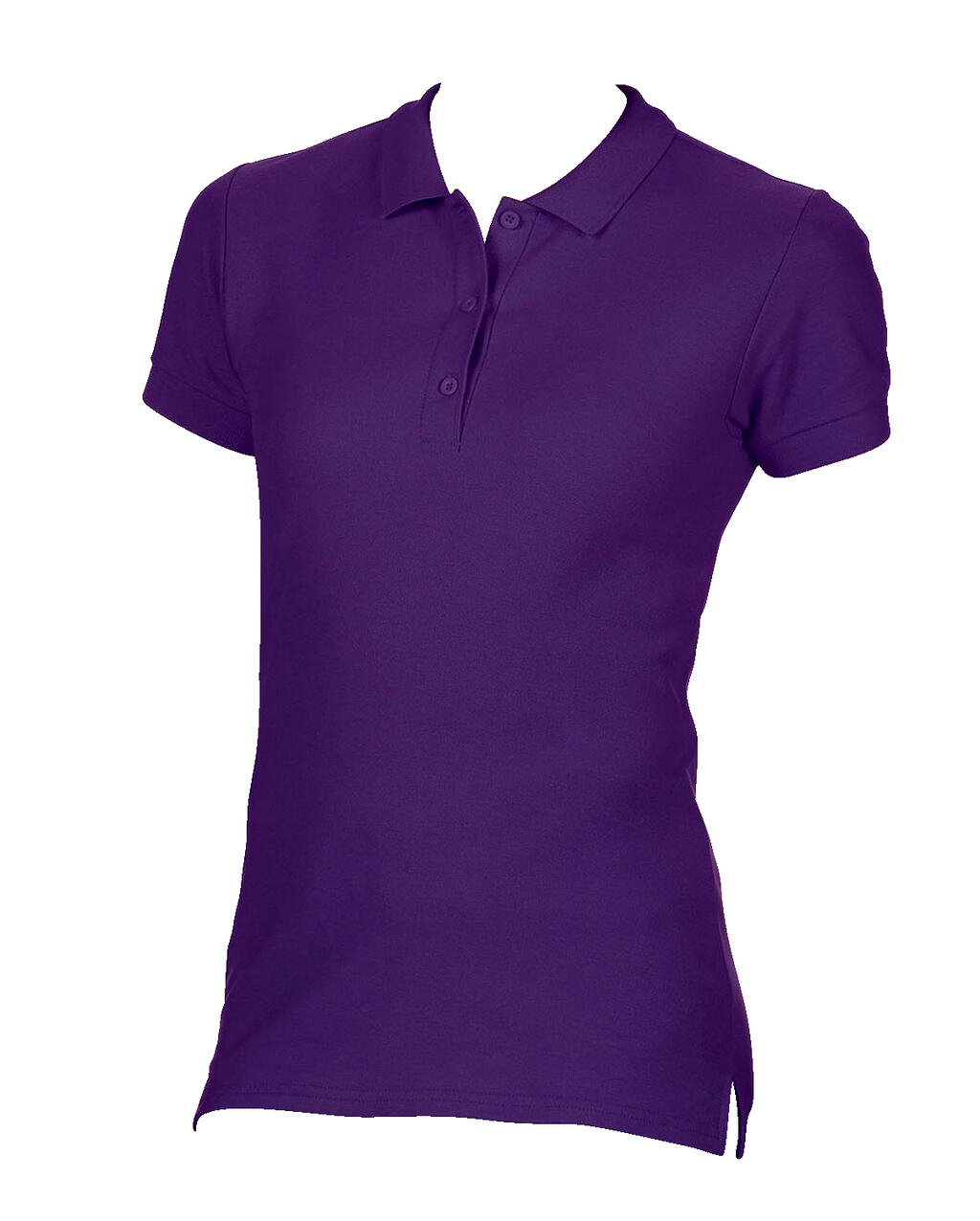 Polo donna Premium Cotton doppio piquè - Purple