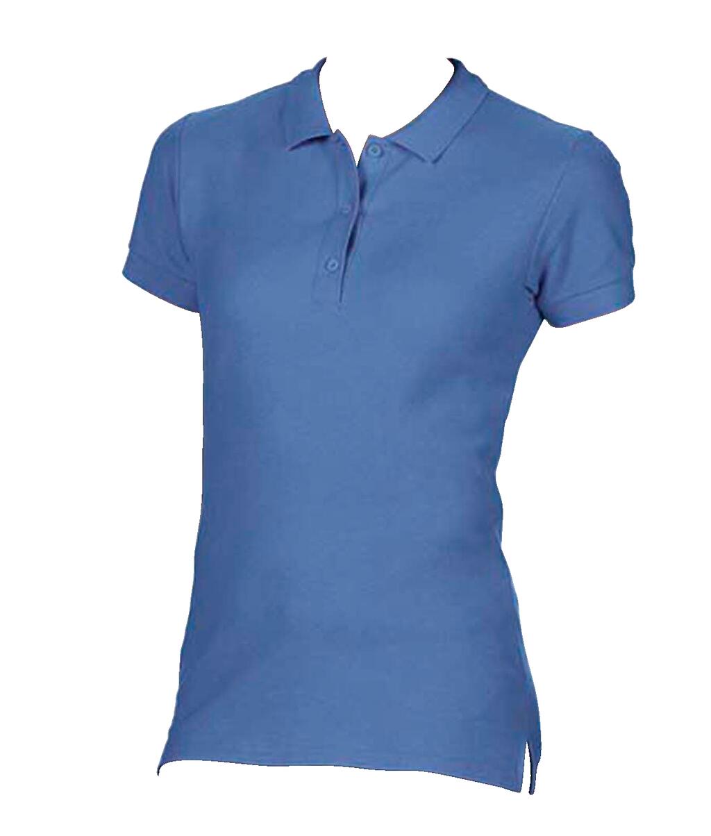 Polo donna Premium Cotton doppio piquè - 23G - Flo Blue