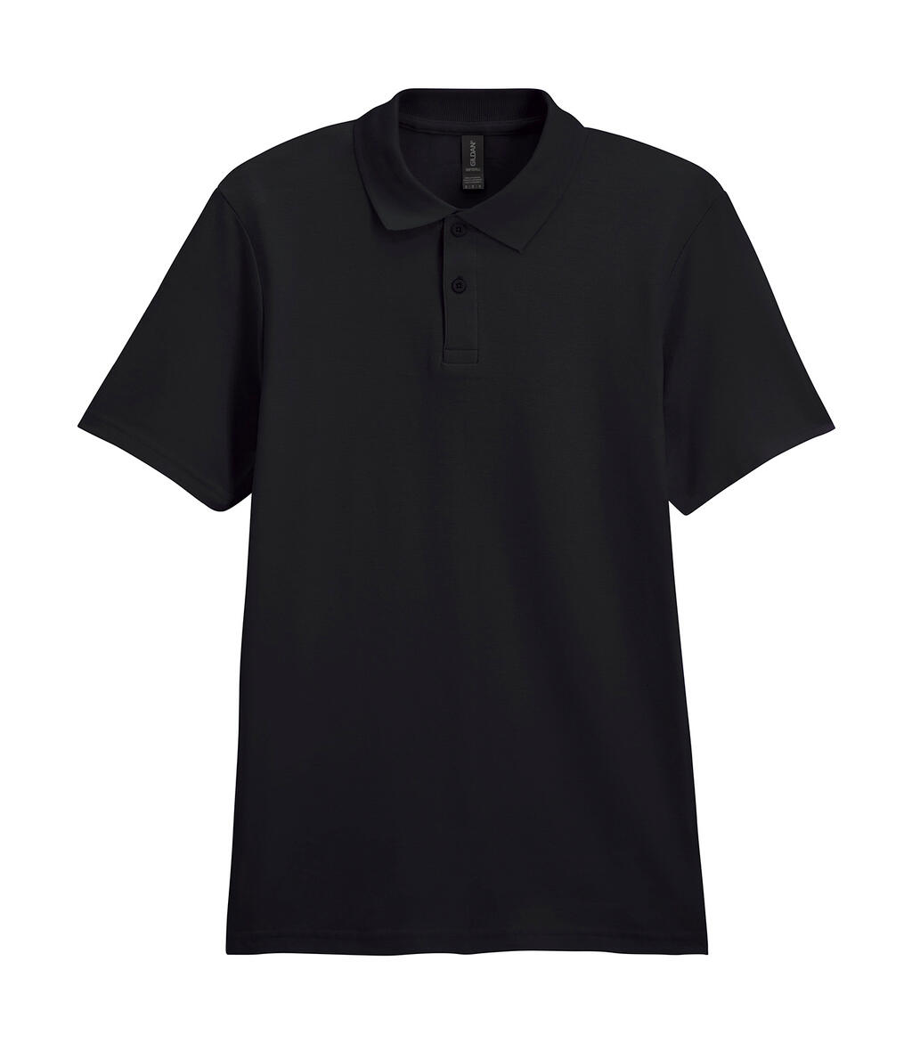 Softstyle® Adult Piqué Polo - Black