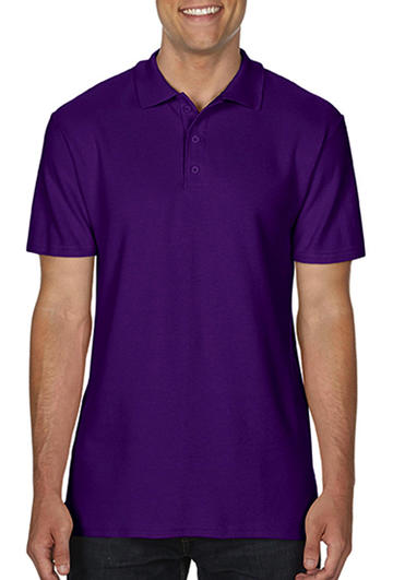 Soft Style Polo Doppio Piquè - 081 - PURPLE