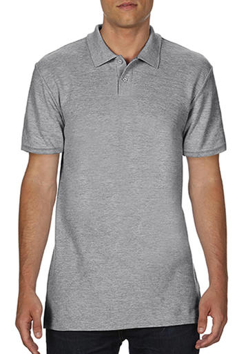 Soft Style Polo Doppio Piquè - 095 - SPORT GREY