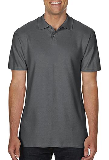 Soft Style Polo Doppio Piquè - 042 - CHARCOAL