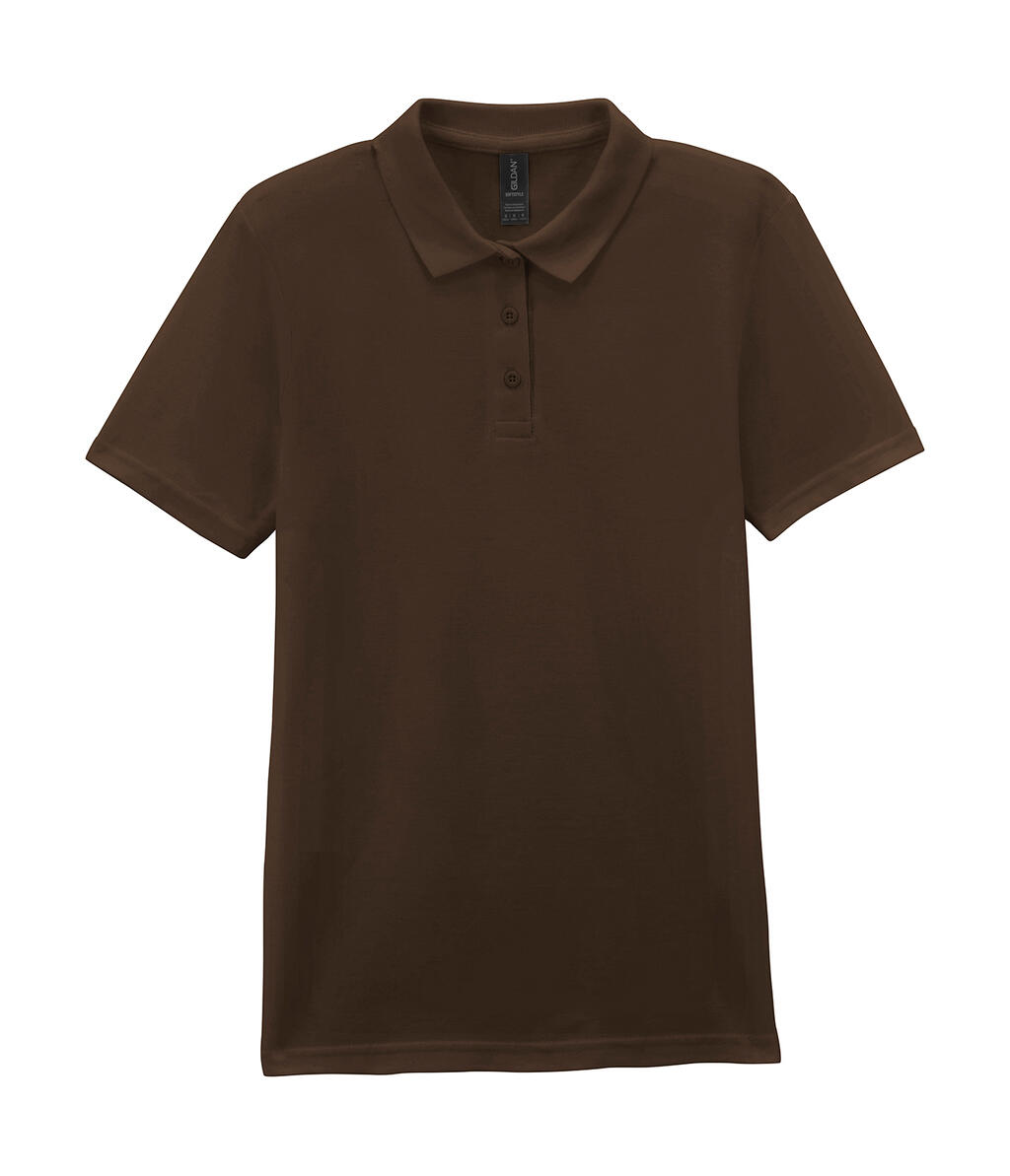 Softstyle® Adult Piqué Polo - Dark Chocolate