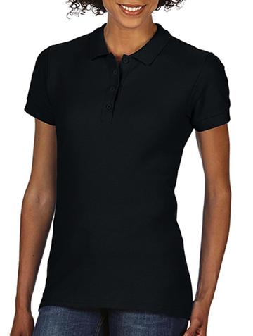 Soft Style Polo Donna Piquè - 036 - BLACK