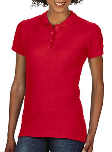 Soft Style Polo Donna Piquè - 040 - RED