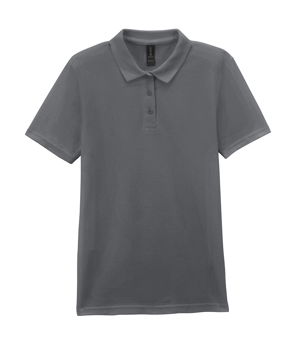 Softstyle® Women´s Piqué Polo - Charcoal