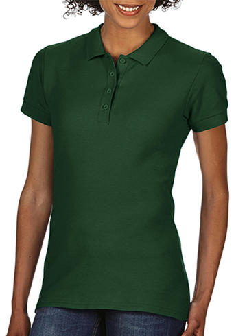 Soft Style Polo Donna Piquè - 033 - FOREST GREEN