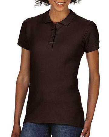 Soft Style Polo Donna Piquè - 105 - Dark Chocolate