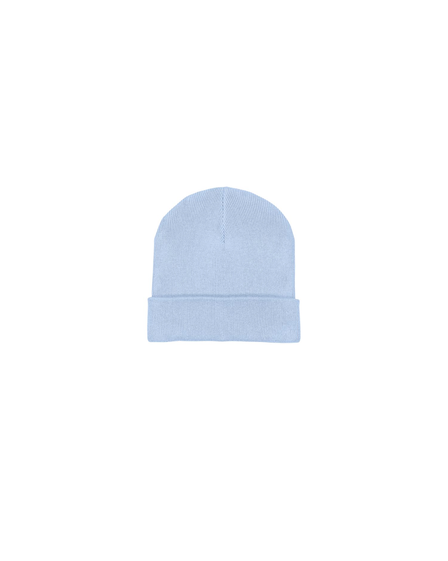 Rib Beanie - C149 - Blue Soul