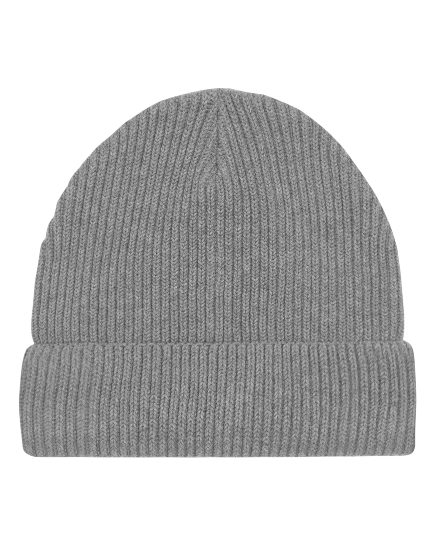 Fisherman Beanie - Heather Grey