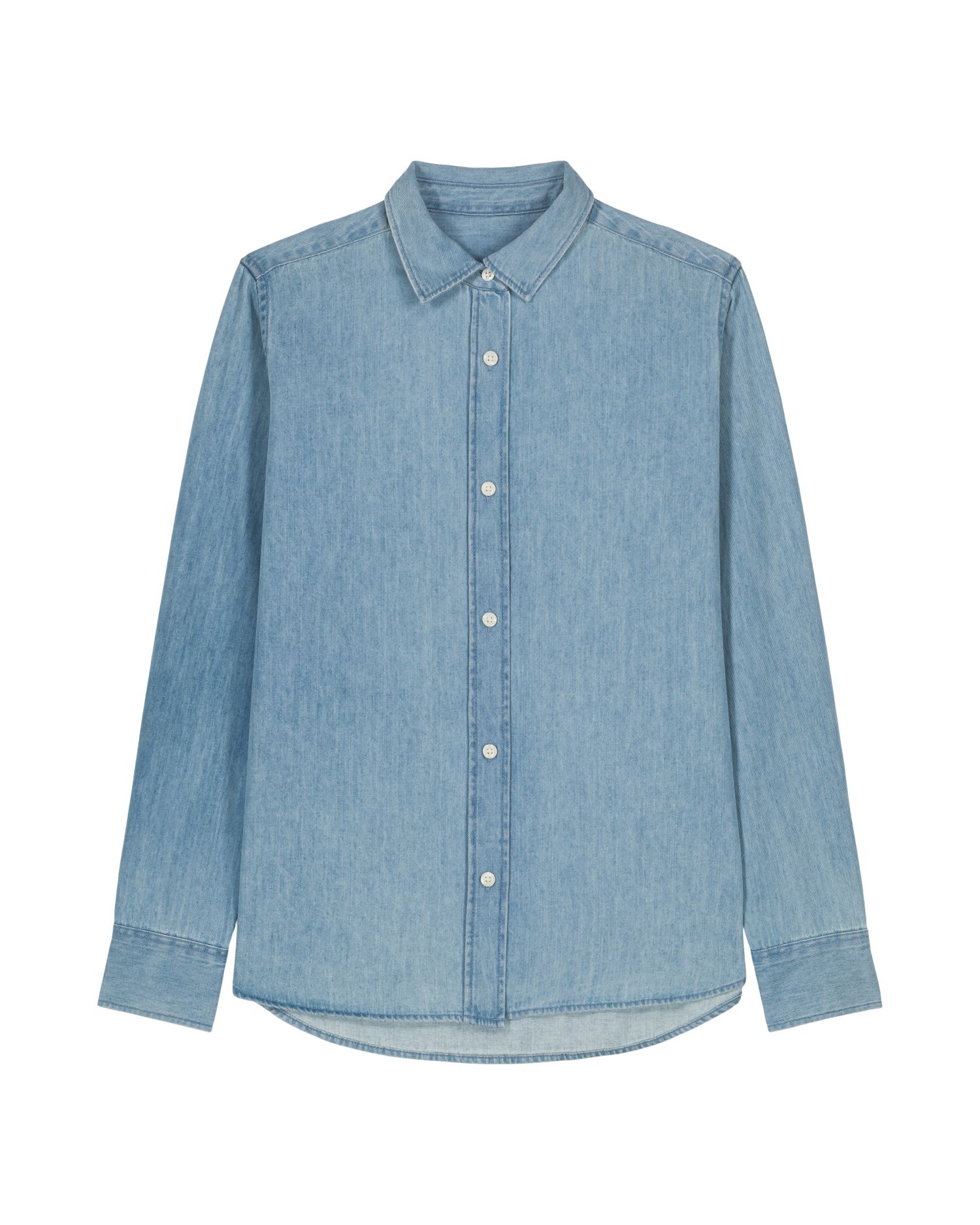 Stella Denim Shirt - C370 - Light Wash