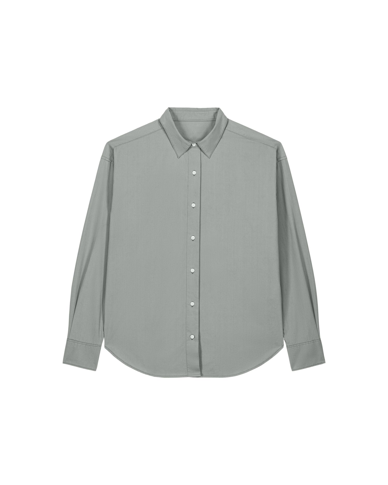 Worker Shirt - G. Dyed Misty Grey